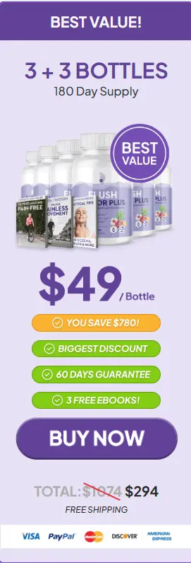 flushfactorplus 6 bottles