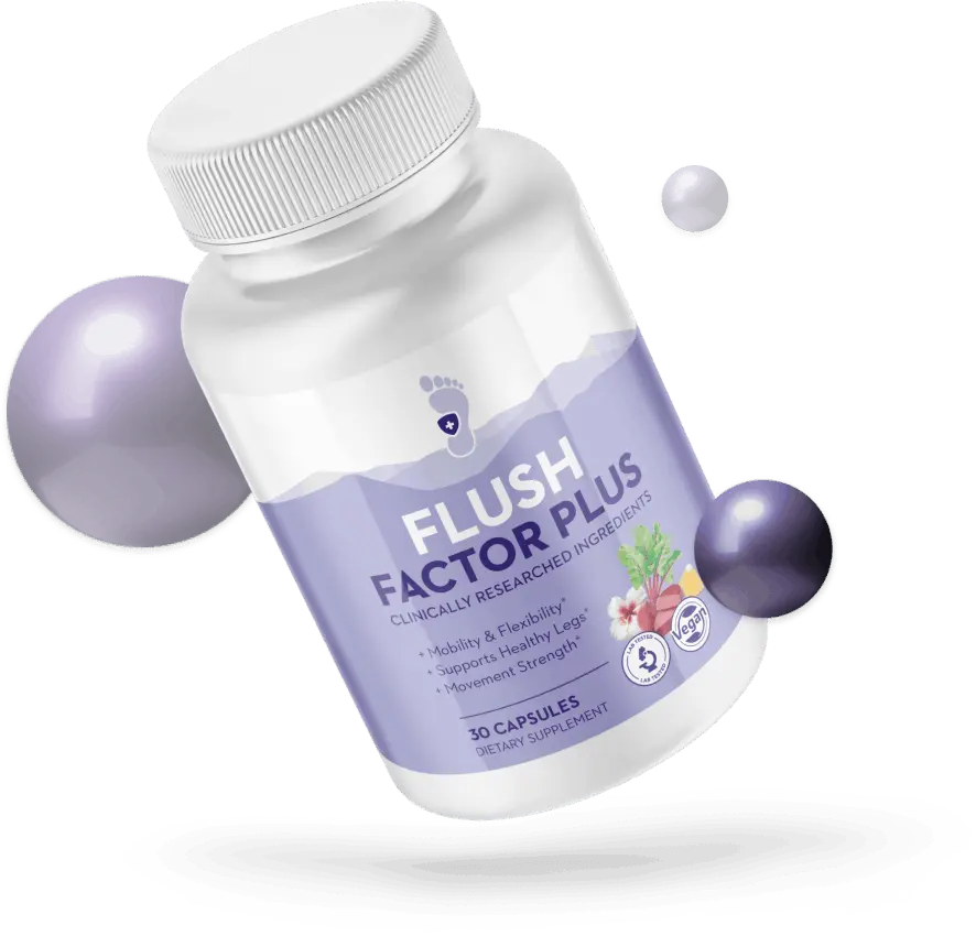 Flush Factor Plus™ premium leg comfort supplement